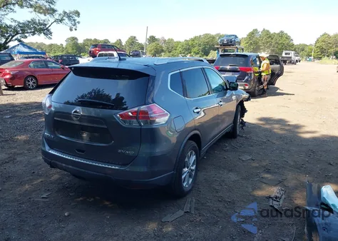 2016 Nissan Rogue Sv из США, поврежденный, VIN KNMAT2MV0GP697555